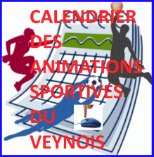 calendrier DES ANIMATIONS